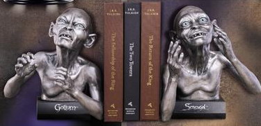 Gollum and Smeagol Bookends - Lord of the Rings