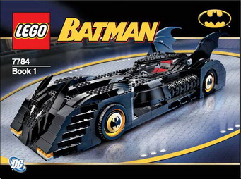Batmobile Lego Set
