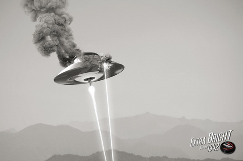 Nugget Shoe Polish UFO Commercial