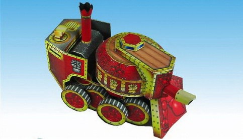 Steam Tank -Steampunk Papercraft Model