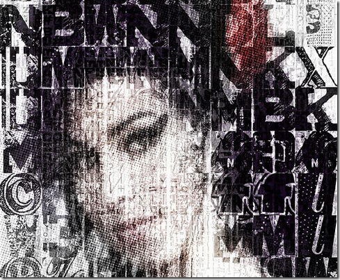 Amy Winehouse Photomosaic Collage