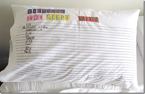 Pillowcase by Tracey Emin