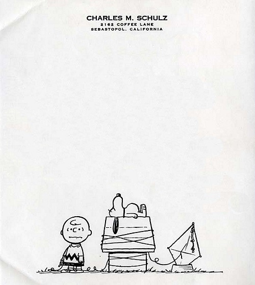 Charles-M-Schulz-Peanuts-Letterhead