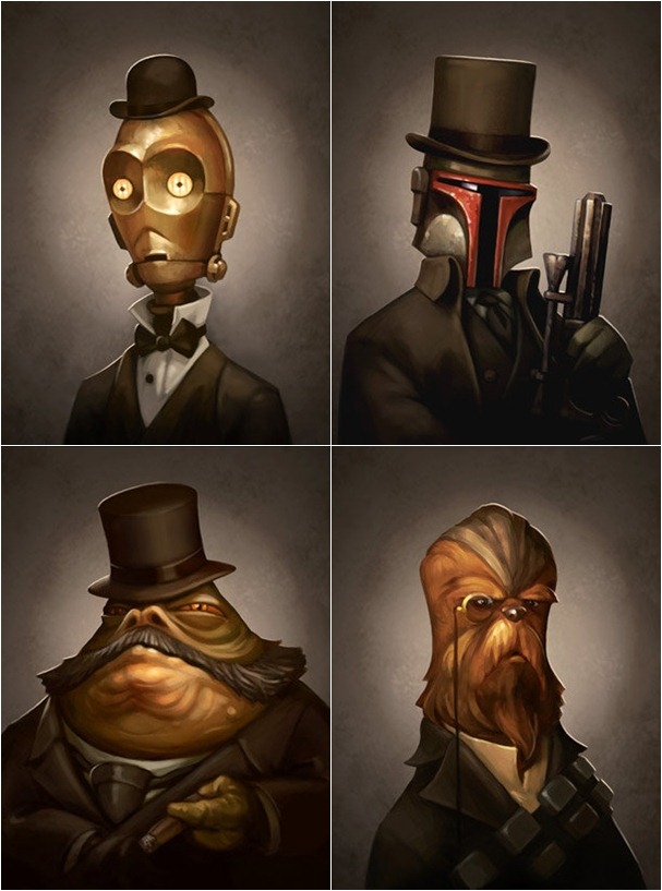 Victorian Star Wars Portraits