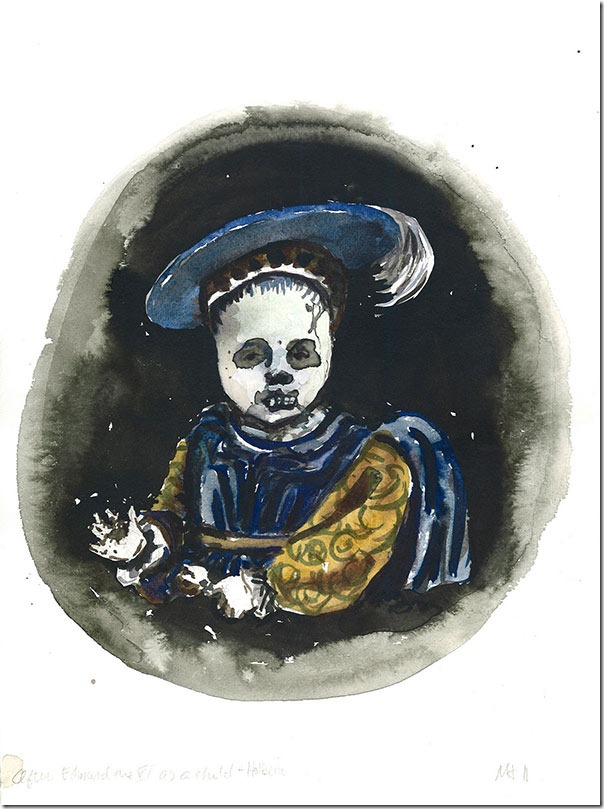 Dead-King-Ed-as-a-Child-(Holbein)