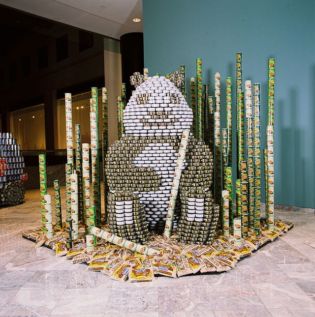 Canstruction-Panda