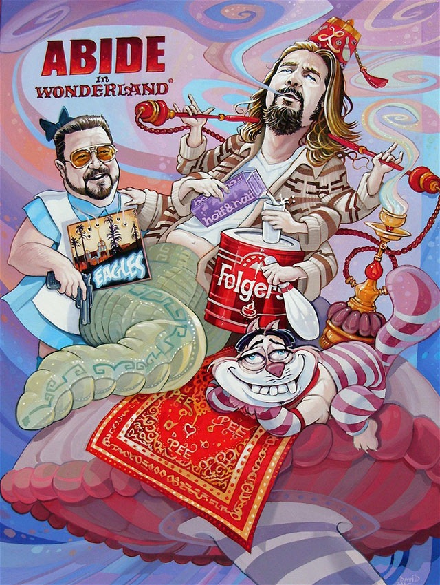 Dave MacDowell's "Abide in Wonderland" Painting 