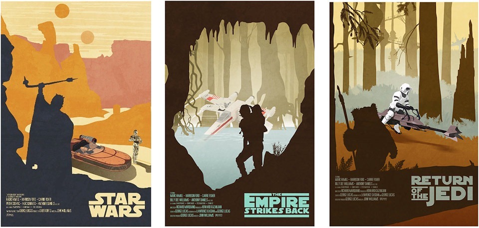 star wars poster art