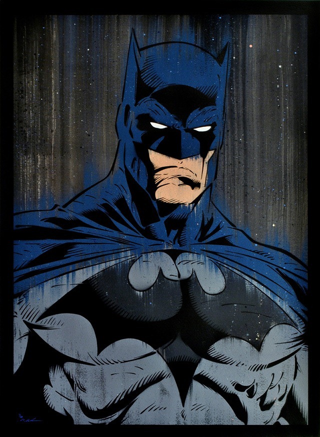 Batman-Gotham-Painting-by-Michael_Latimer