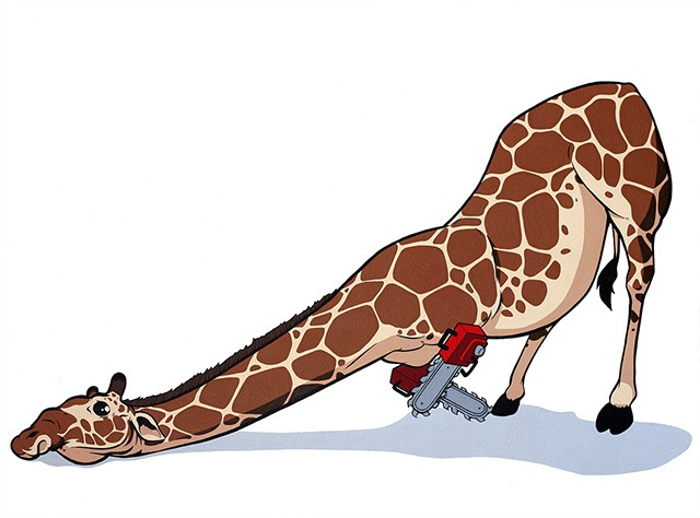 Eric_pause_chainsaw_animals_giraffe