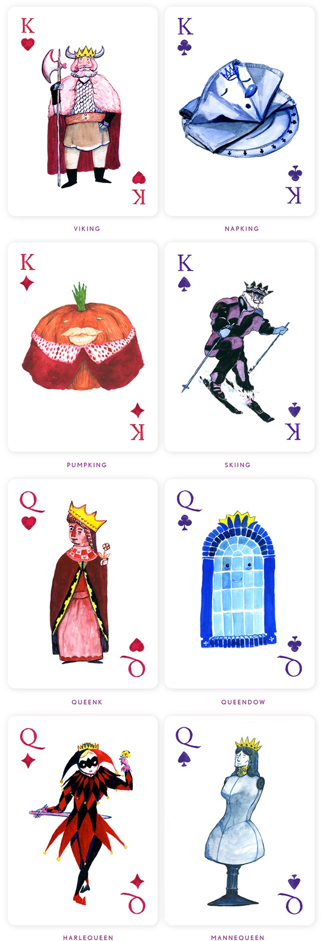 Kings-and-Queens-Punniest-Deck-of-Playing-Cards-by-by-Alberto-Rodriguez