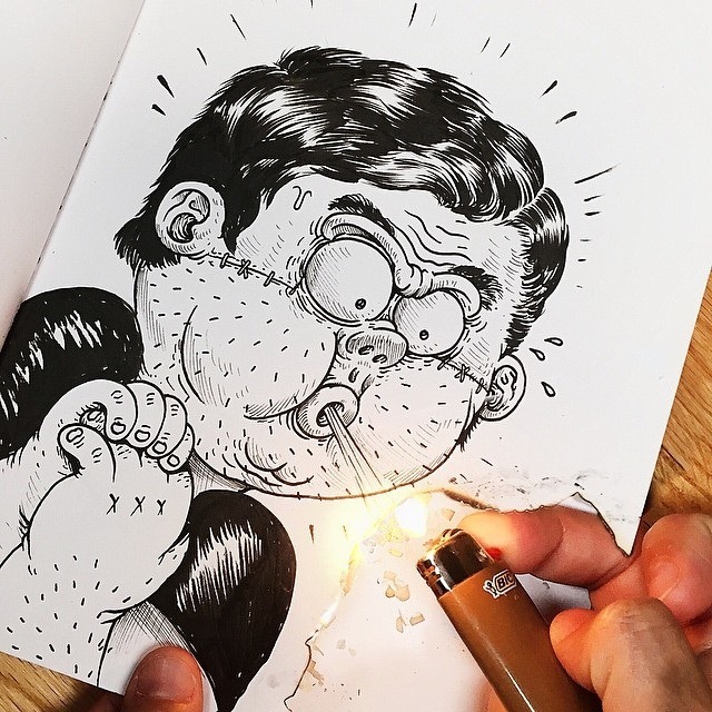 Inkteraction Illustrations by Alex Solis 08