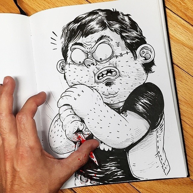 Inkteraction Illustrations by Alex Solis 09