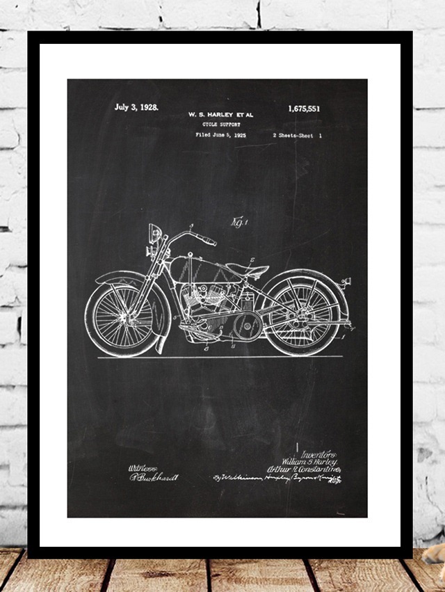 Harley-Davidson-Patent-Print-by-Jason-Stanley