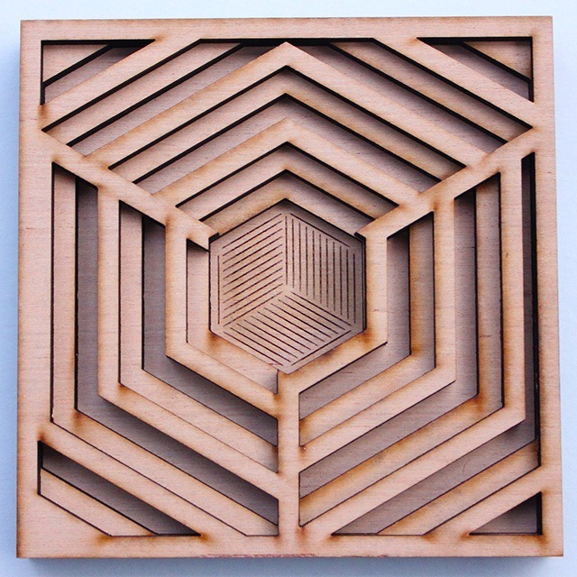 Laser Cut Wood Art by Ben James 01