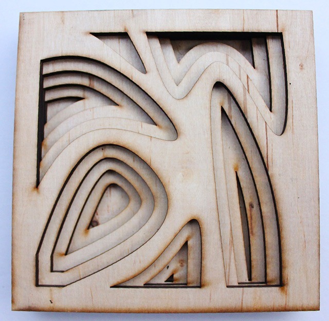 Fascinating Laser Cut Wood Art by Ben James