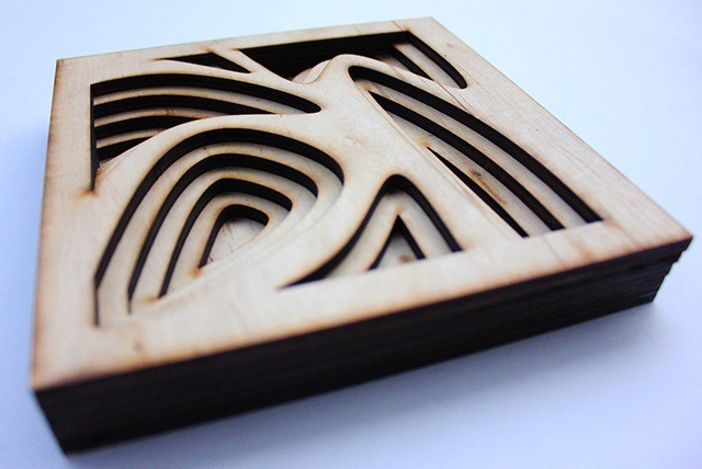 Laser Cut Wood Art by Ben James 10