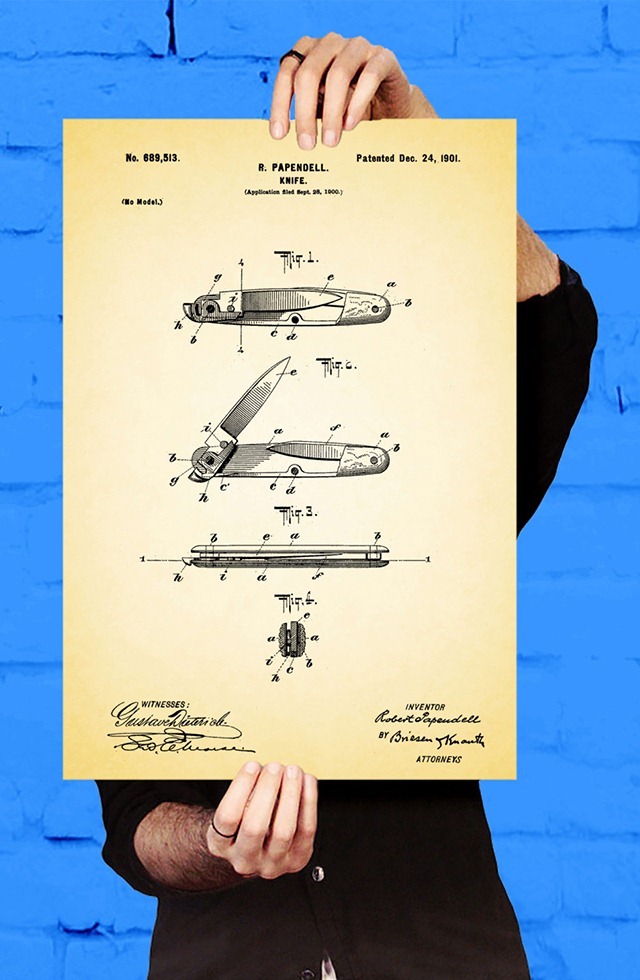 Pocketknife-Patent-Print-by-Jason-Stanley