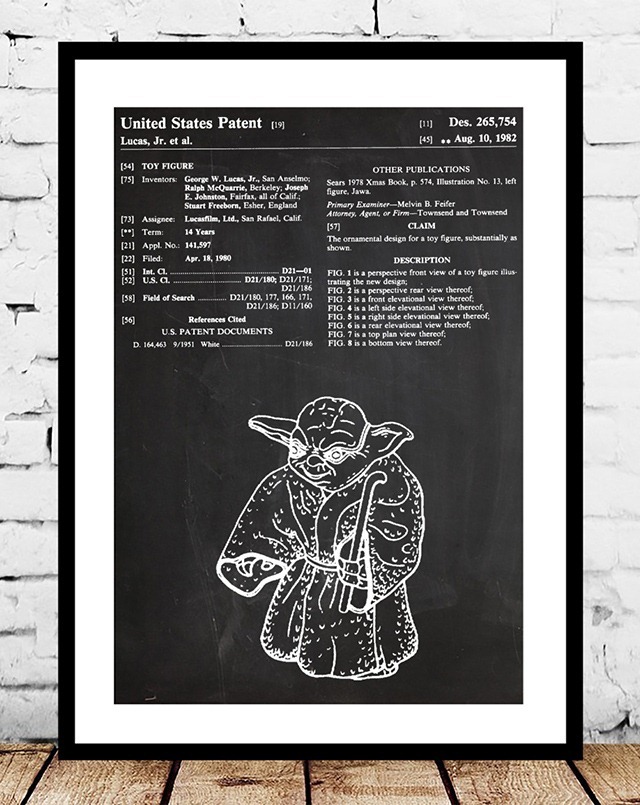 Yoda-Action-Figure-Patent-Print-by-Jason-Stanley