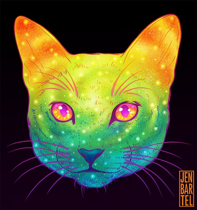 Galactic-Cats-Illustrations-by-Jen-Bartel-03