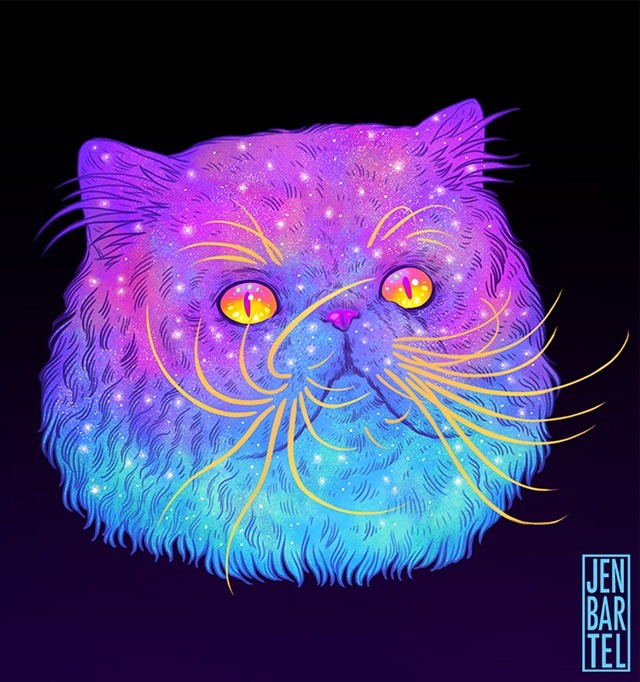 Galactic-Cats-Illustrations-by-Jen-Bartel-05