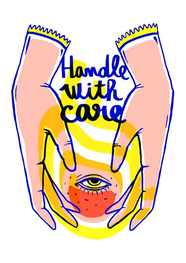 Handle with Care -  Illustration by Livia Falcaru