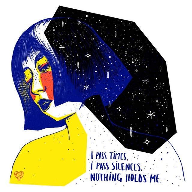 Nothing Holds me -  - Illustration by Livia Falcaru