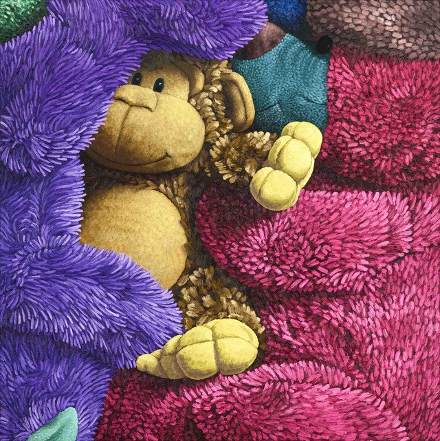 Warm and fuzzy - Oil Painting by Brent Estabrook