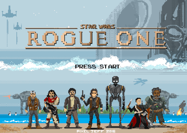 Rogue One pixel art 2016