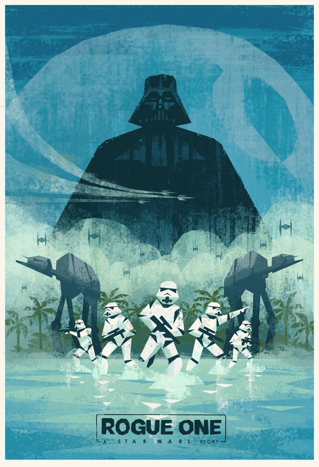Star Wars Rogue One Poster Travis Ruiz