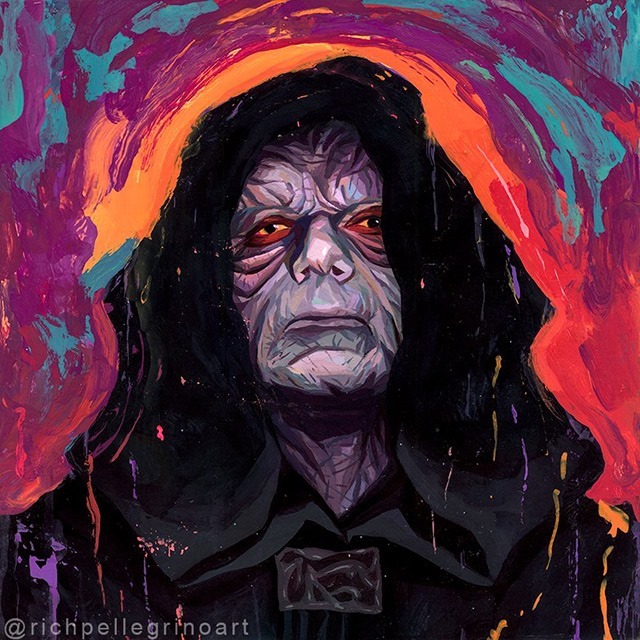 Emperor-Darth-Sidious-Star-Wars-Painting-by-Rich-Pellegrino