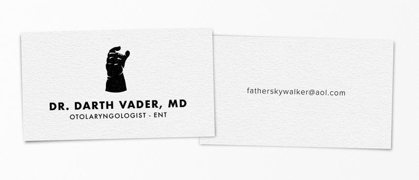 Darth Vader pop-culture-business-card-12