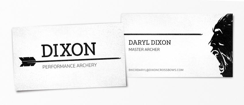 Daryl Dixon pop-culture-business-card-19