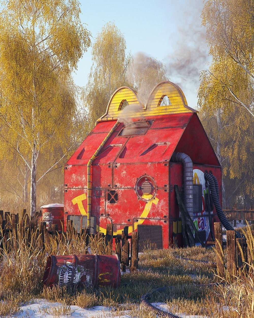 Happy Meal McDonalds Pop Culture Dystopia Filip Hodas