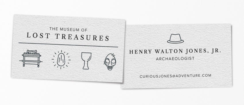 Indiana Jones pop-culture-business-card-16