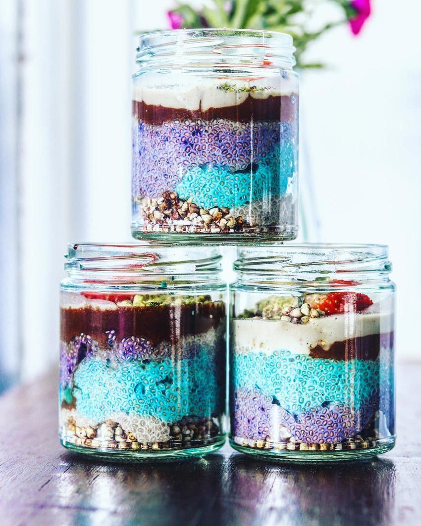 Sam Murphy Galactic chia puddings